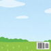 A simple illustration of a green field with low hills under a blue sky and clouds reflects the playful spirit of Debbie's Dill Dough Adult Humor Book by Jen Jenivive. A barcode and ISBN appear in the lower right corner.