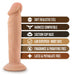 The Dr. Skin Realistic Slim 6 Inch Light Tone Dildo with Suction Cup offers a soft realistic feel, is harness compatible, beginner-friendly, lab certified body safe, fragrance & paraffin free, and latex & phthalate free.