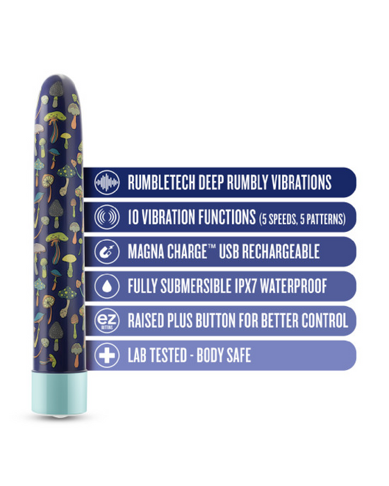 Limited Addiction Power Bullet Vibe - Dreamscape graphic showing functions 