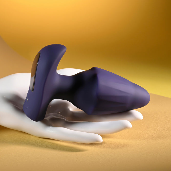 Starburst Expandable Vibrating Anal Plug with Remote