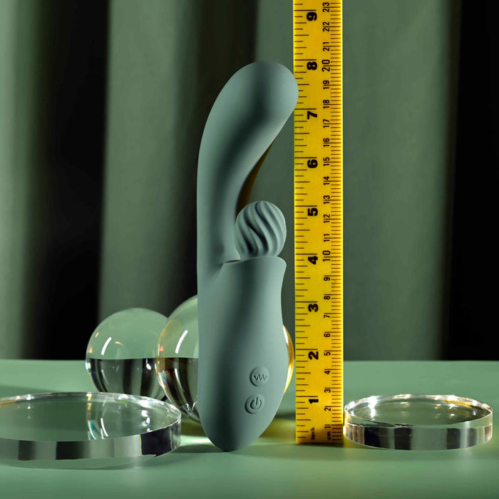 Spiral Charm Rabbit with Rotating Clitoral Ball