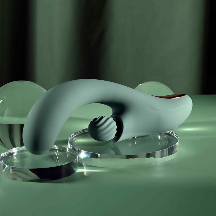 Spiral Charm Rabbit with Rotating Clitoral Ball