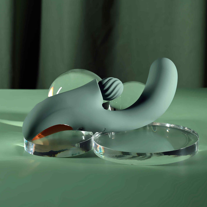 Spiral Charm Rabbit with Rotating Clitoral Ball