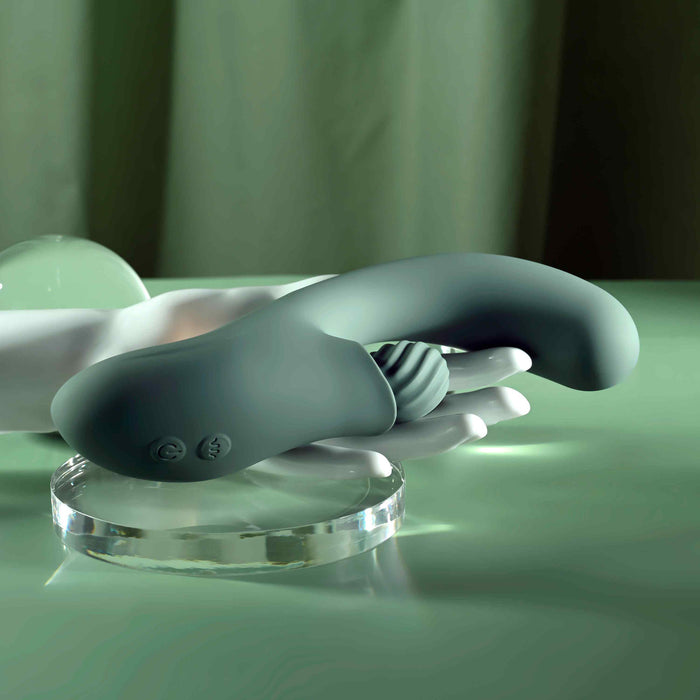 Spiral Charm Rabbit with Rotating Clitoral Ball