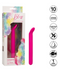Bliss Clitoriffic Broad Tip Clitoral Vibrator graphic with icons showing product features 
