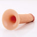 The Fantasy X-Tensions Elite Hollow 9 Inch Silicone Dildo & Strap-On Harness - Vanilla features lifelike veins, a flared opening, and skin-toned dual-density silicone—designed for realism and ideal for those with erectile dysfunction.