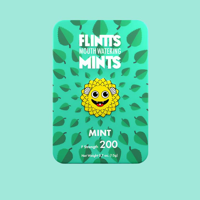 Flintts Mouth Watering Oral Sex Dry Mouth Mints - Mint Flavor — BTB Shop