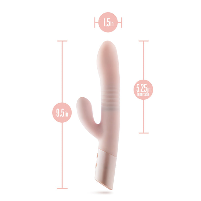 Fraya Thrusting Shaft Powerful Pink Rabbit Vibrator | Betty's Toy Box BTB Shop Fraya Thrusting Shaft Powerful Pink Rabbit Vibrator | Betty's Toy Box BTB Shop