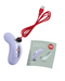 Fun Factory Laya 3 Lay On Humping Vibrator -  Soft Violet with manual and red charging cord 