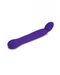 Sensuelle Ace Pro G-spot & P-spot Vibrator - Purple  laying down angled view on white backgound 