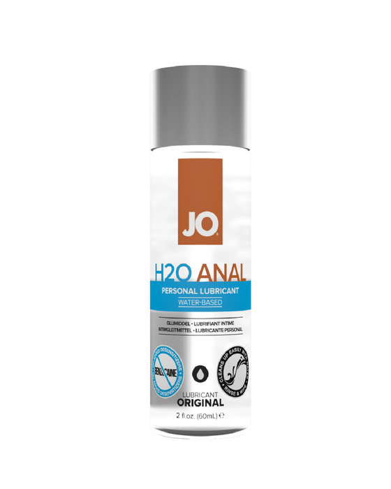 Jo H2O Water Based Anal Lubricant 2 oz