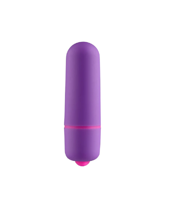 In My Self Care Era Greeting Card with Mini Bullet Vibrator purple with pink trim 