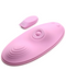 Inmi Pulse Slider Humping Pad with Clitoral Pulser next to pink remote 