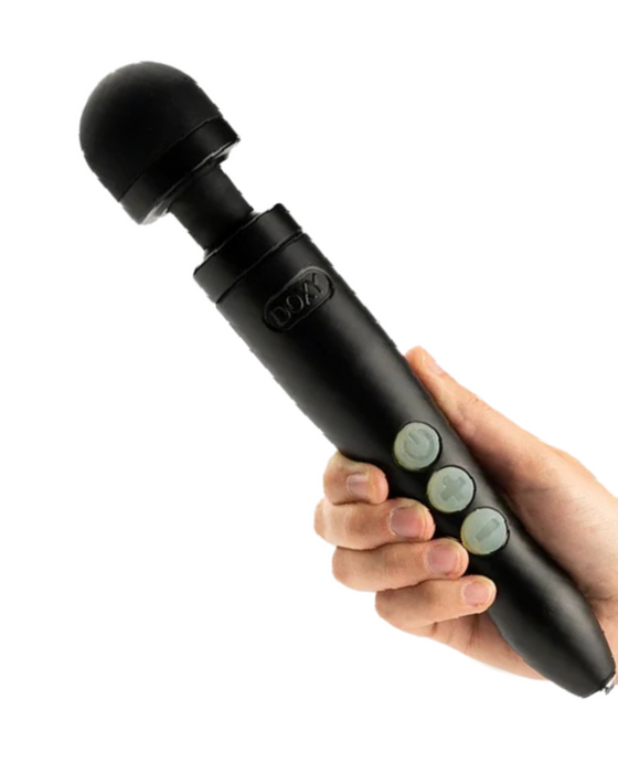 Doxy Die Cast 3 Extra Powerful Wand Vibrator - Matte Black