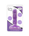 Simple and True Silicone G-Spot Finger Extender - Purple