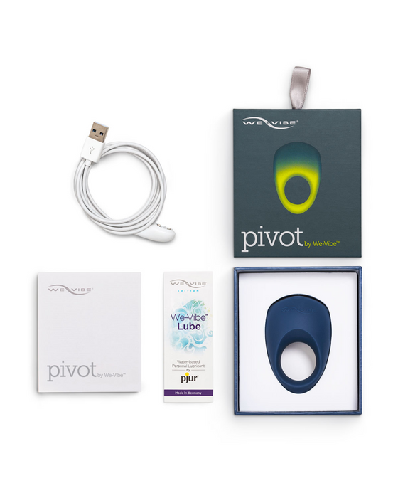 We-Vibe Pivot Vibrating Silicone Rechargeable Penis Ring