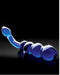 Icicles 31 Blue 7 Inch Glass G-Spot and P-Spot Dildo