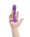 Simple and True Silicone G-Spot Finger Extender - Purple