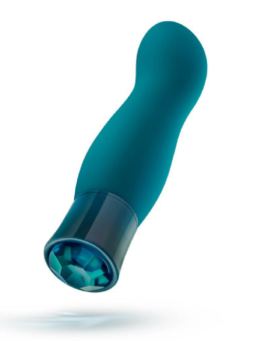 Oh My Gem Fierce Blue Topaz Warming G-Spot Vibrator