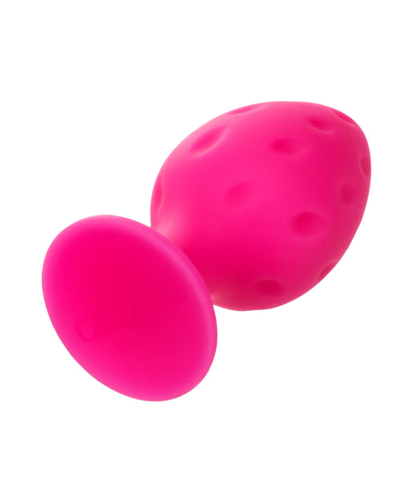 Cheeky Pink Silicone Butt Plugs: Set 2 Graduated