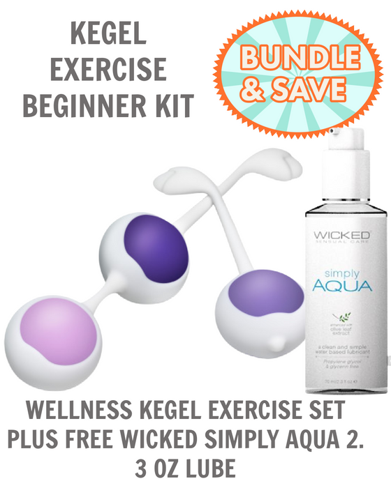 Intro To Kegels Bundle - Kegel Exercise Balls + FREE Lube