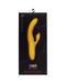 Sensuelle Nubii Kiah Warming Rabbit Vibrator - Yellow in black box 