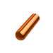 A single, shiny, brownish-orange Kool Vibes Powerful Rechargeable Mini Bullet is shown on a white background, featuring a compact design ideal for travel.