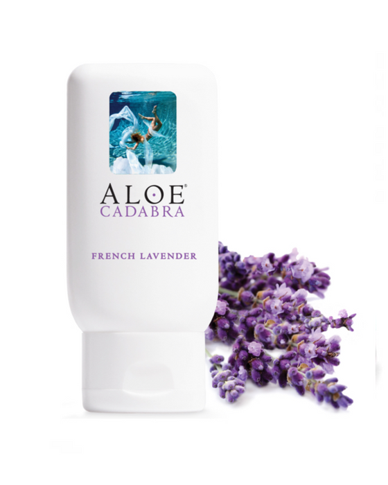Aloe Cadabra Organic Water Based Lubricant - French Lavender Scent 2.5 oz