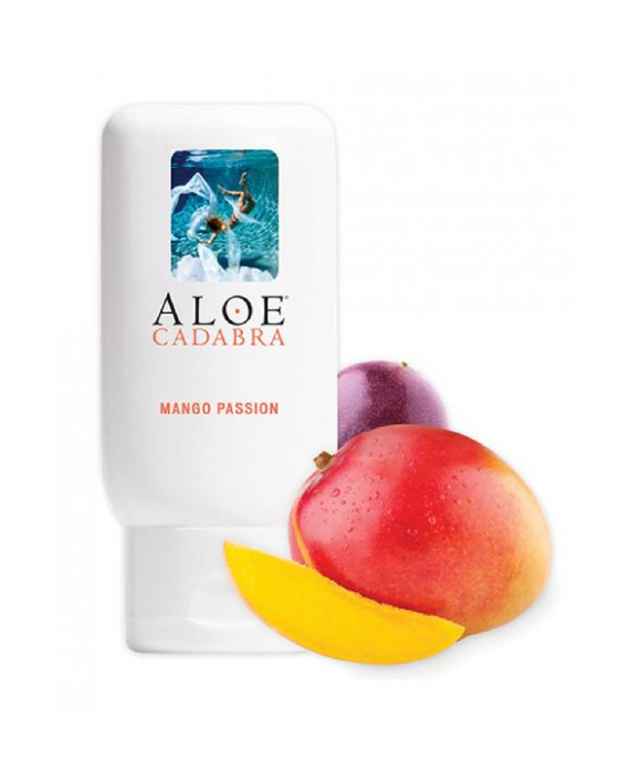 Aloe Cadabra Organic Water Based Lubricant - Mango Passion 2.5 oz