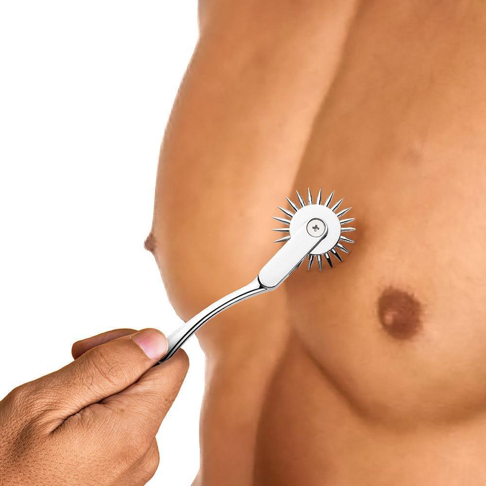 Silver Sensation Wartenberg Wheel - Sensation Kinky Play Pinwheel BTB Shop Silver Sensation Wartenberg Wheel - Sensation Kinky Play Pinwheel BTB Shop
