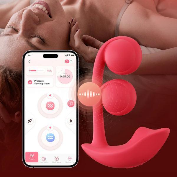 Melody Wearable App-Controlled Vibrator Pressure-Sensing Pleasure BTB Shop Melody Wearable App-Controlled Vibrator Pressure-Sensing Pleasure BTB Shop