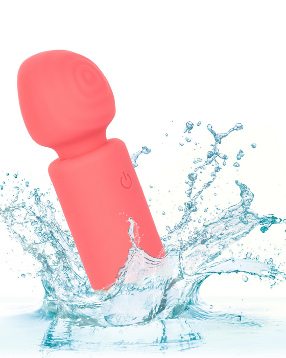 Exciter External Palm Sized Vibrator in splash of water 