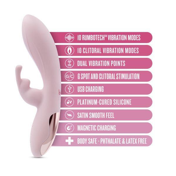 Morgan Beginner G-Spot Rabbit Vibrator - Two Strong Motors! BTB Shop Morgan Beginner G-Spot Rabbit Vibrator - Two Strong Motors! BTB Shop