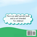 A warning on the cover of "My Best Friends Are Balls: The Adventure Continues Adult Humor Book by Jen Jenivive" reads, “This is an adult parody book and is not intended for children!” Light blue sky, green hills, and a barcode complete the novelty gift.