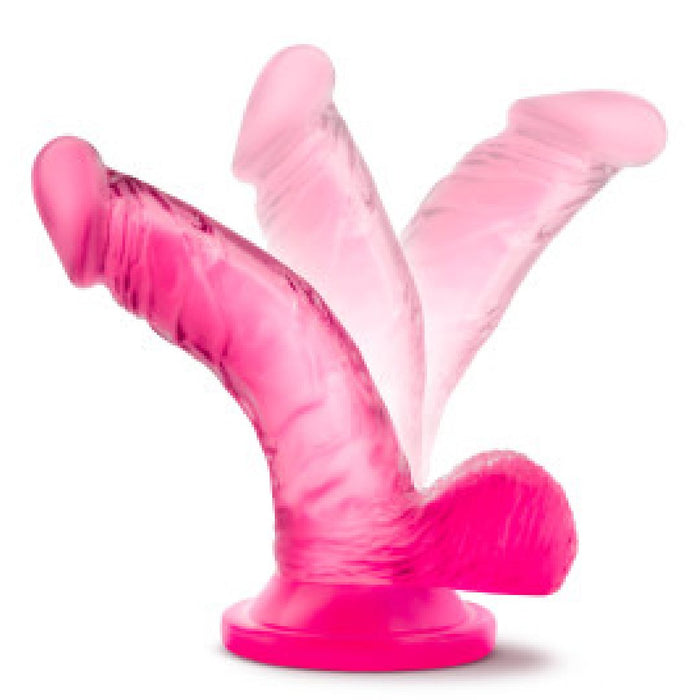 Naturally Yours 4 Inch Mini Cock - Pink