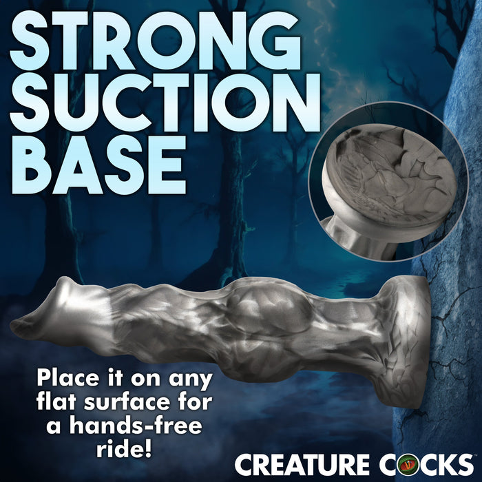 Night Prowler Thick 6.75 Inch Werewolf Dildo with Knot