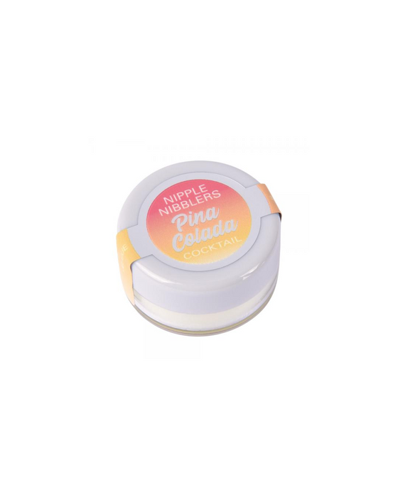 Pina Colada  Nipple Nibblers Arousal Balm white container pink lid 