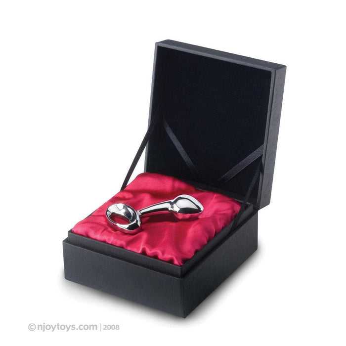 Njoy Pure Small Stainless Steel Butt Plug with Loop Handle | Betty's BTB Shop Njoy Pure Small Stainless Steel Butt Plug with Loop Handle | Betty's BTB Shop
