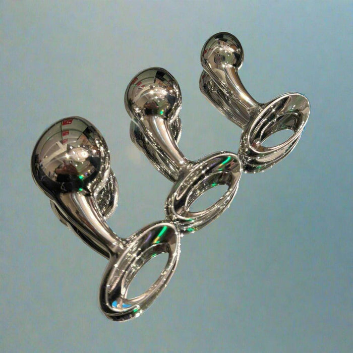 Njoy Pure Small Stainless Steel Butt Plug with Loop Handle | Betty's BTB Shop Njoy Pure Small Stainless Steel Butt Plug with Loop Handle | Betty's BTB Shop
