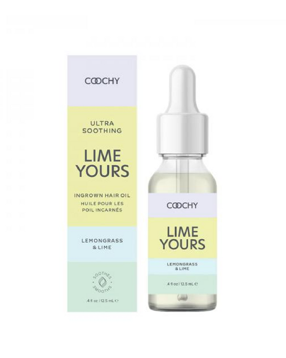 Coochy Ultra Soothing Ingrown Hair Oil-Lemongrass Lime 8.5 oz