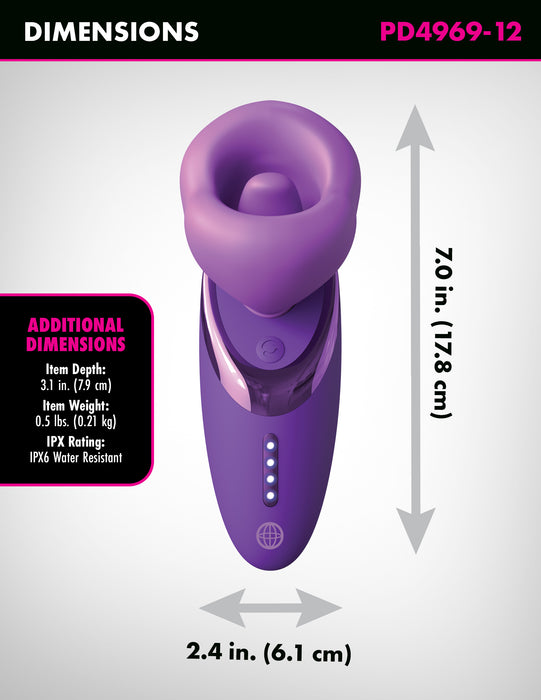 Fantasy For Her Pleasure Sucker Licking Sucking Vibrator
