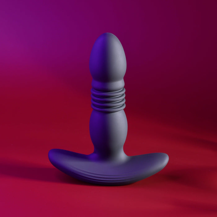 Playboy Trust the Thrust Vibrating & Thrusting Anal Plug with Remote BTB Shop Playboy Trust the Thrust Vibrating & Thrusting Anal Plug with Remote BTB Shop