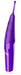 A purple Zumio X2 Rotating Clitoral Stimulator featuring a slim, tapered SpiroTip and ergonomic handle, designed for precise stimulation.