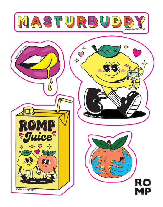 ROMP Lemon Crush Pleasure Air Clitoral Stimulator
