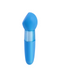 Rina Dual Ended Double Motor Vibrator - Blue side view 