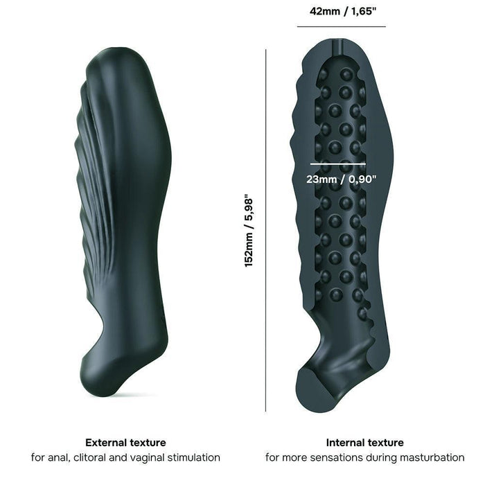 Two in One Penis Extender and Masturbation Sleeve Ryzer in Green BTB Shop Two in One Penis Extender and Masturbation Sleeve Ryzer in Green BTB Shop