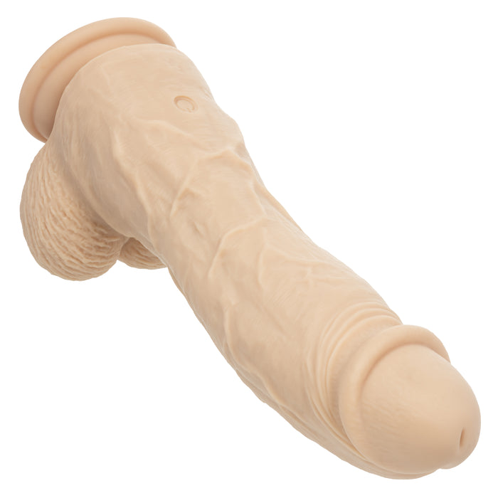 Big Dick Energy Thick Vanilla Vibrating Silicone Dildo