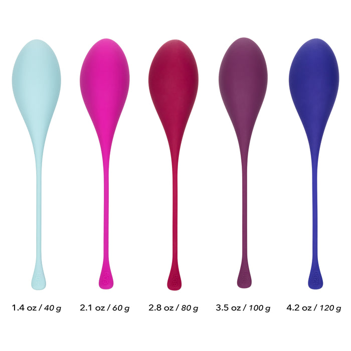 Kegel Training 5-Piece Weighted Pelvic Floor Exerciser Set