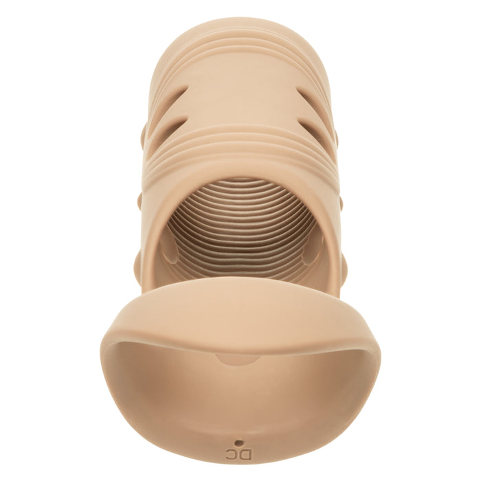 Performance Maxx Open-Ended Vibrating Penis Sleeve & Erection Support - Light