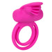 Silicone Dual Clit Flicker Vibrating Cock Ring for Couples